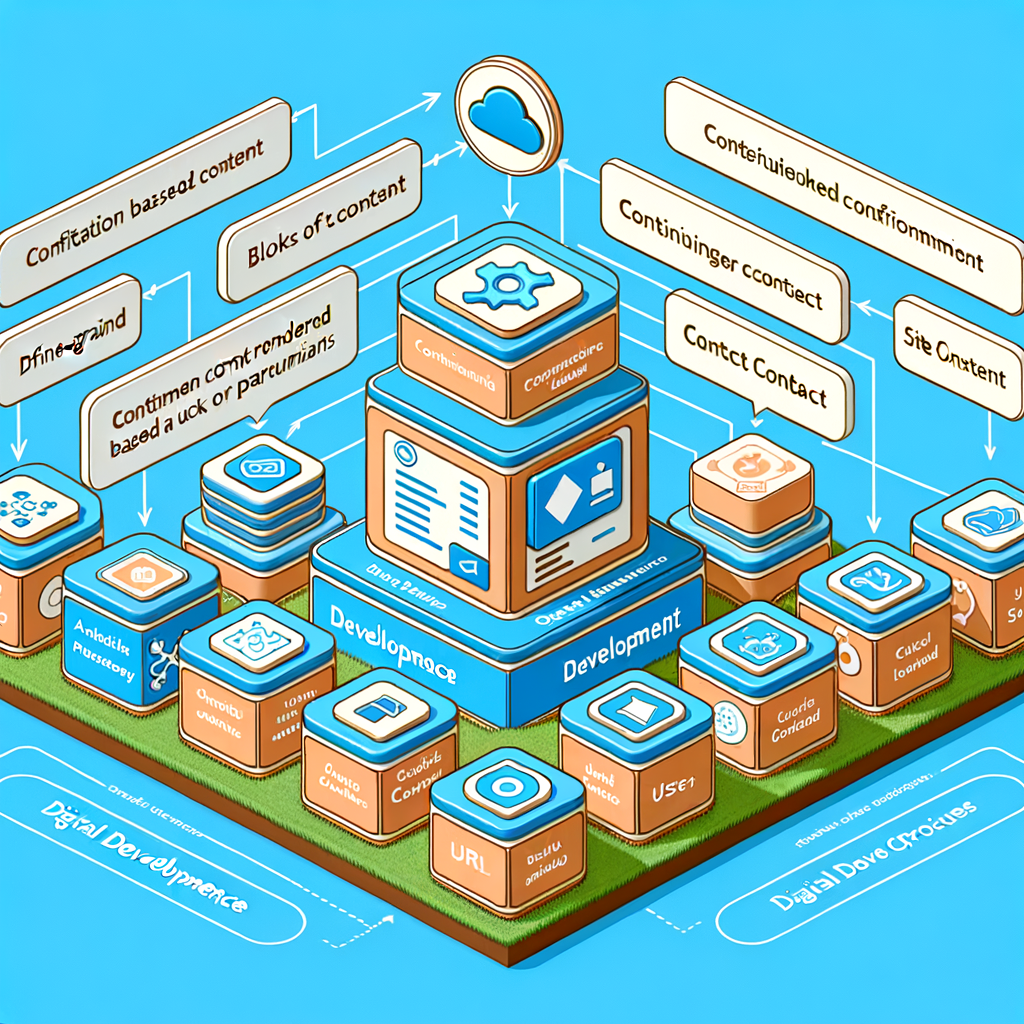 Salesforce digital experience development services No Cost Configuration-Based Site Content Sites Content Blocks Rendered Conditionally on user/contact/url parameter Sites Content Organized in Blocks and Controlled via Configuration Salesforce Sites development